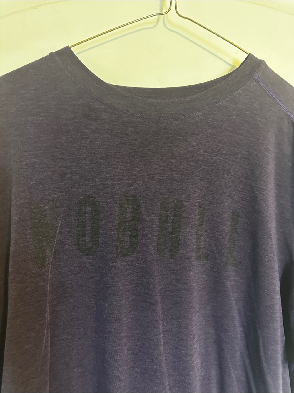 Nobull t-shirt XL purple
